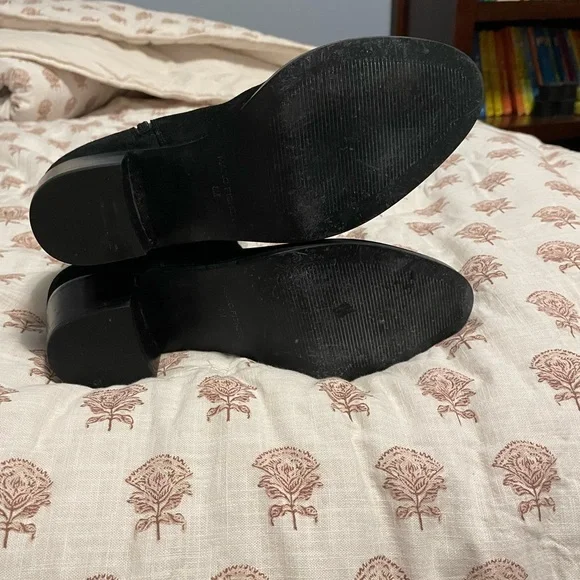 Marc Fisher Black Knee-High Suede Boots - Picture 6 of 6